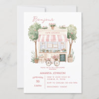Parisian Cafe Afternoon Baby Shower