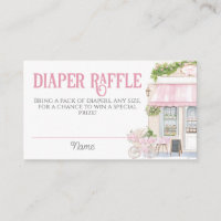 Parisian Cafe Bonjour Bebe Pink Baby Shower