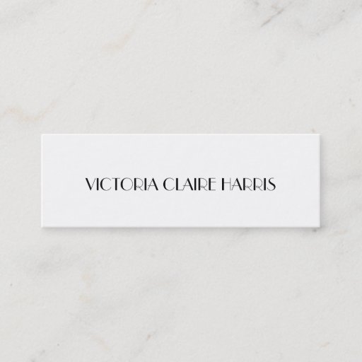 Customizable Parisian chic graduation insert class of name card business cards