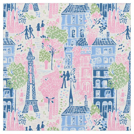 Parisian Dreamscape Fabric