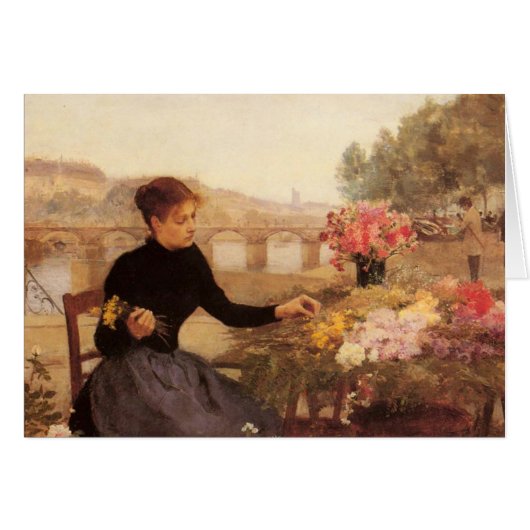 Parisian Flower Market Cards (Front Horizontal)