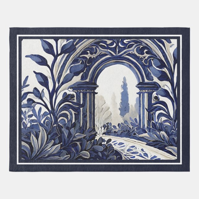 Parisian Garden Bliss Outdoor Rug (Front)