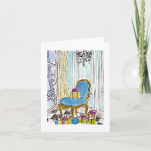 Parisian Holiday Card