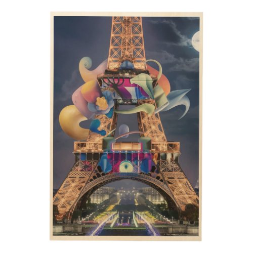 Parisian Icon Wood Wall Art