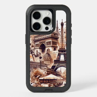  Parisian Landmarks Collage Phone Case – Iconic Fr