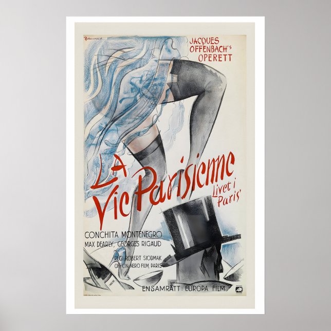 Parisian Life La Vie Parisienne Jacques Poster (Front)