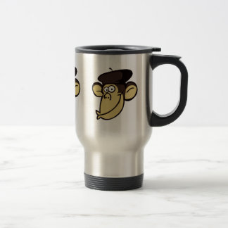 Parisian Monkey Travel Mug