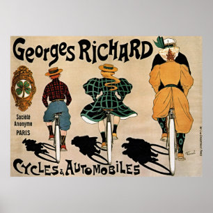 Parisian Motion – Art Nouveau Poster