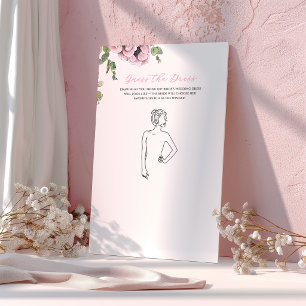Parisian Oh la la Bidal Shower Guess the Dress