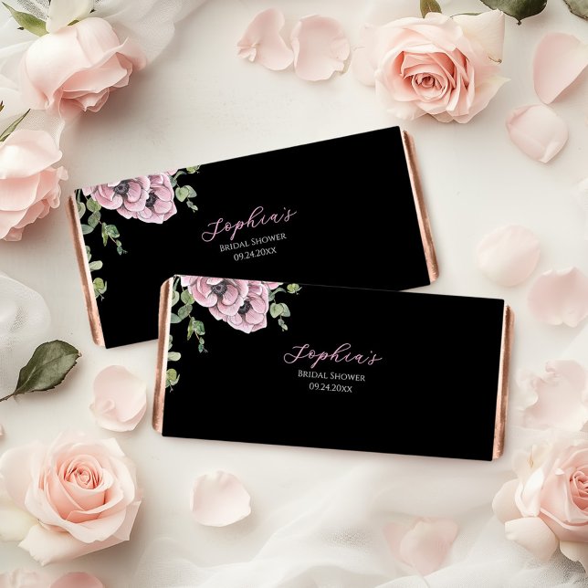 Parisian Oh La La Bridal Shower Hershey Bar Favors (Creator Uploaded)