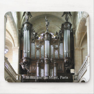 Parisian organ mousepad