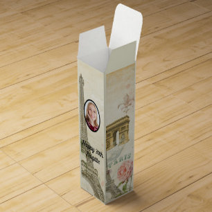 Parisian Party Wine Tote Box