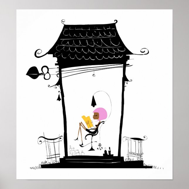 Parisian Pink Poster (Front)