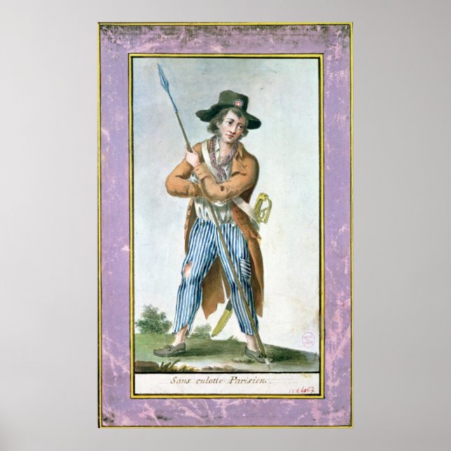 Parisian Sans-culotte Poster (Front)