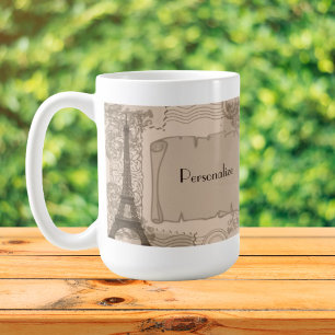 Parisian Sepia Coffee Mug