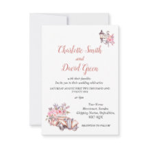 Parisian Style Wedding Invite