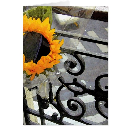 Parisian Sunflower Cards (Front)