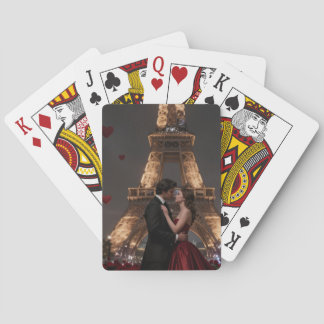 Parisian Valentines Day Poker Cards