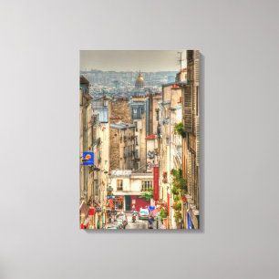 Parisian View Canvas Print