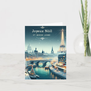 Parisian Winter Elegance Card