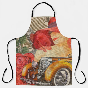 Parisian Woman: Eiffel Tower Retro. Apron