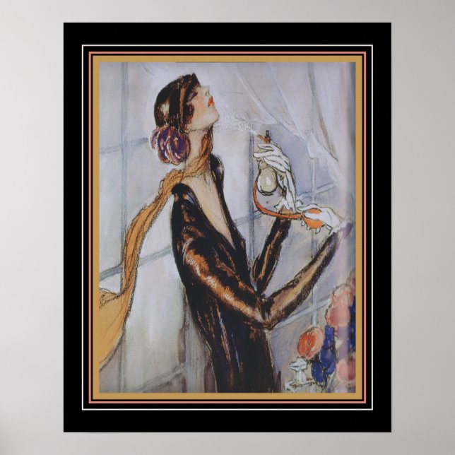 Parisienne 1920's Perfume Ad 16x20 Poster (Front)