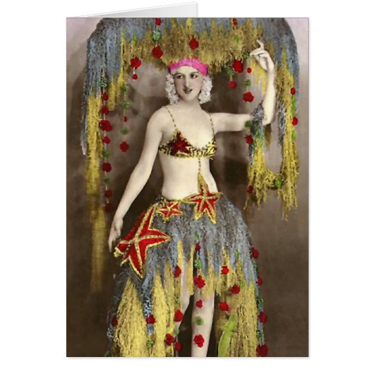 Parisienne Casino Dancer 3 Cards (Front)