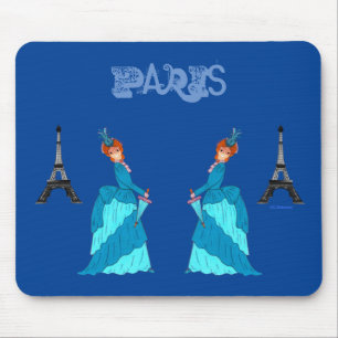 Parisienne, France Mouse Pad