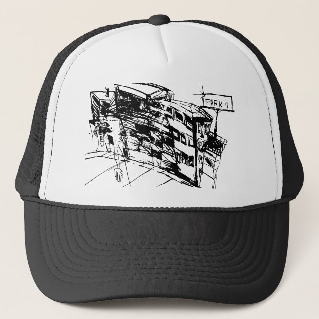 PARK 7 SVG TRUCKER HAT (Front)