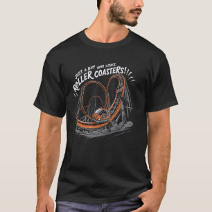 park Amusement Park Boys Cool, funny Kids roller c T-Shirt