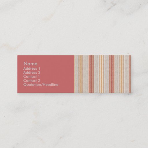 Customizable Park Ave. Business Card Template