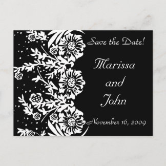 Park Avenue Save The Date Announcement Postcard