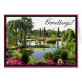 Park Beautiful Photo Water customizable Frame (Front Horizontal)