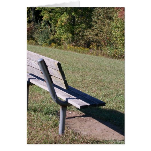 Park Bench Cards (Front)