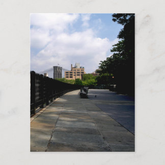 Park Bench Post Card