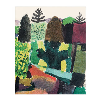 Park by Paul Klee,  Acrylic Print