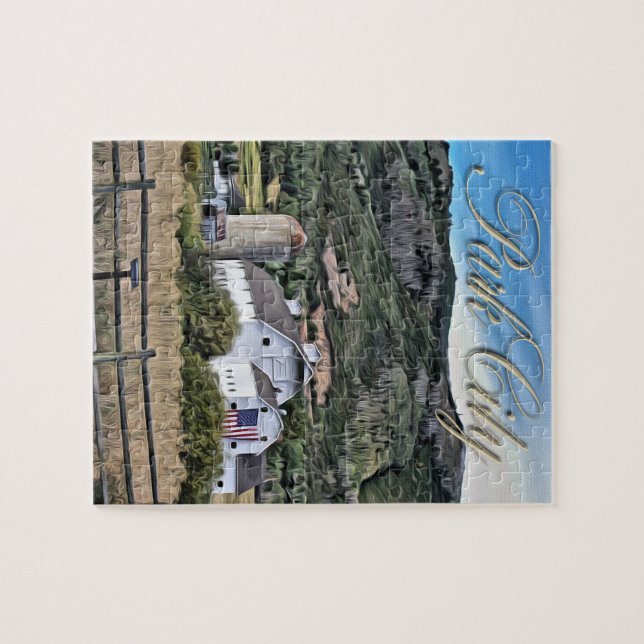 Park City Barn Puzzle (Horizontal)