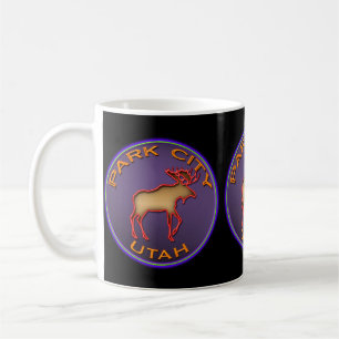 Park City Moose Medallion Mug - Customize Colors!