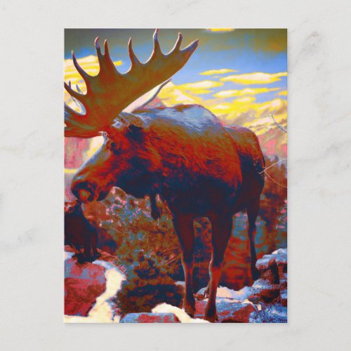 Park City Moose Souvenir Card