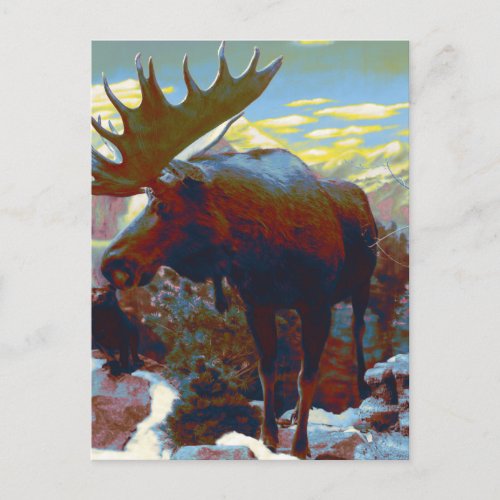 Park City Moose Souvenir Card