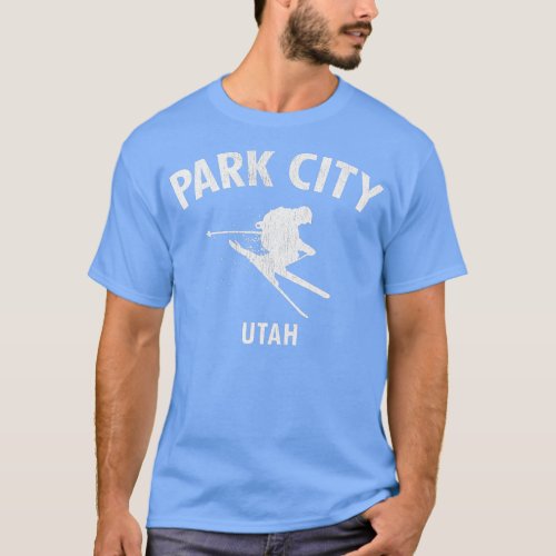 Park City Skiing Ski Utah Gift T_Shirt