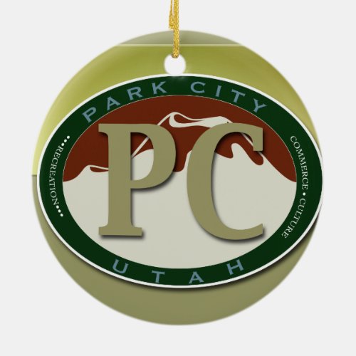 Park City Souvenir Ornament