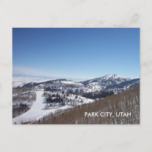 PARK CITY, UT POSTCARD