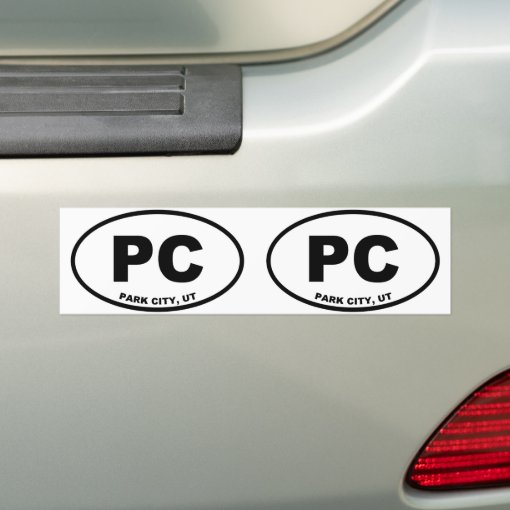 Park City Utah Bumper Sticker Zazzle