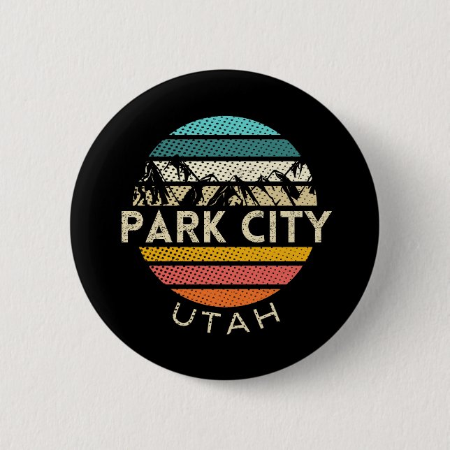 Park City Utah Button (Front)