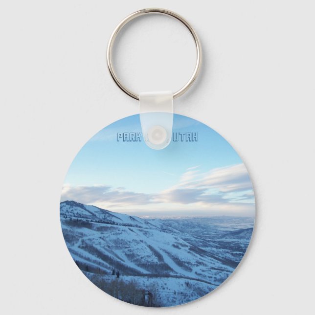 Park City, Utah keychain (Front)