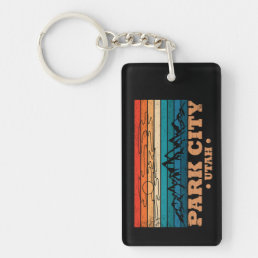 Park city utah keychain