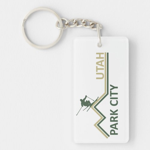 Park city utah keychain