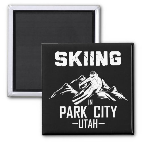 Park city Utah Magnet