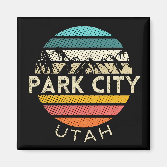 Park City Utah Magnet (Front)